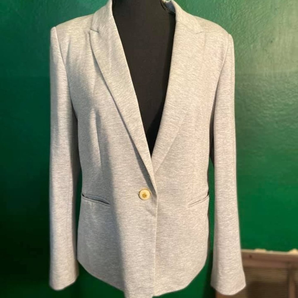 SUPER SOFT Cotton Womens Boyfriend Blazer Size M/L